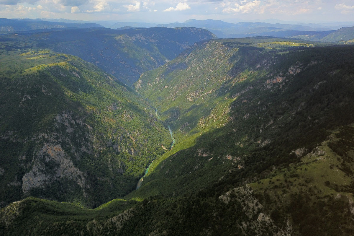 Klisurasto-kanjonska dolina Tare sa Rudog polja, Vranovina